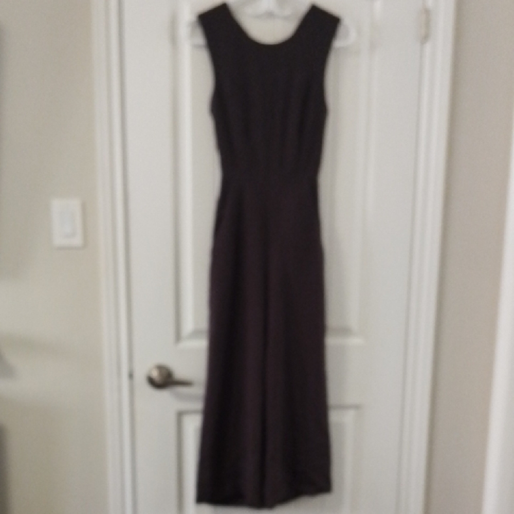 ! A5 H&M 4 Black Shoelace Back Jumpsuit With Pockets